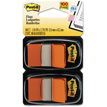 Post-it® Flags Standard Page Flags In Dispenser, White, 100 Flags-dispenser freeshipping - TVN Wholesale